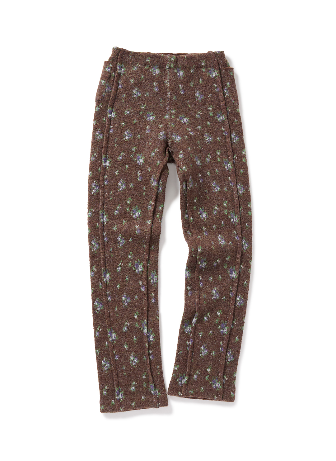 Floral Dot Knit Pants