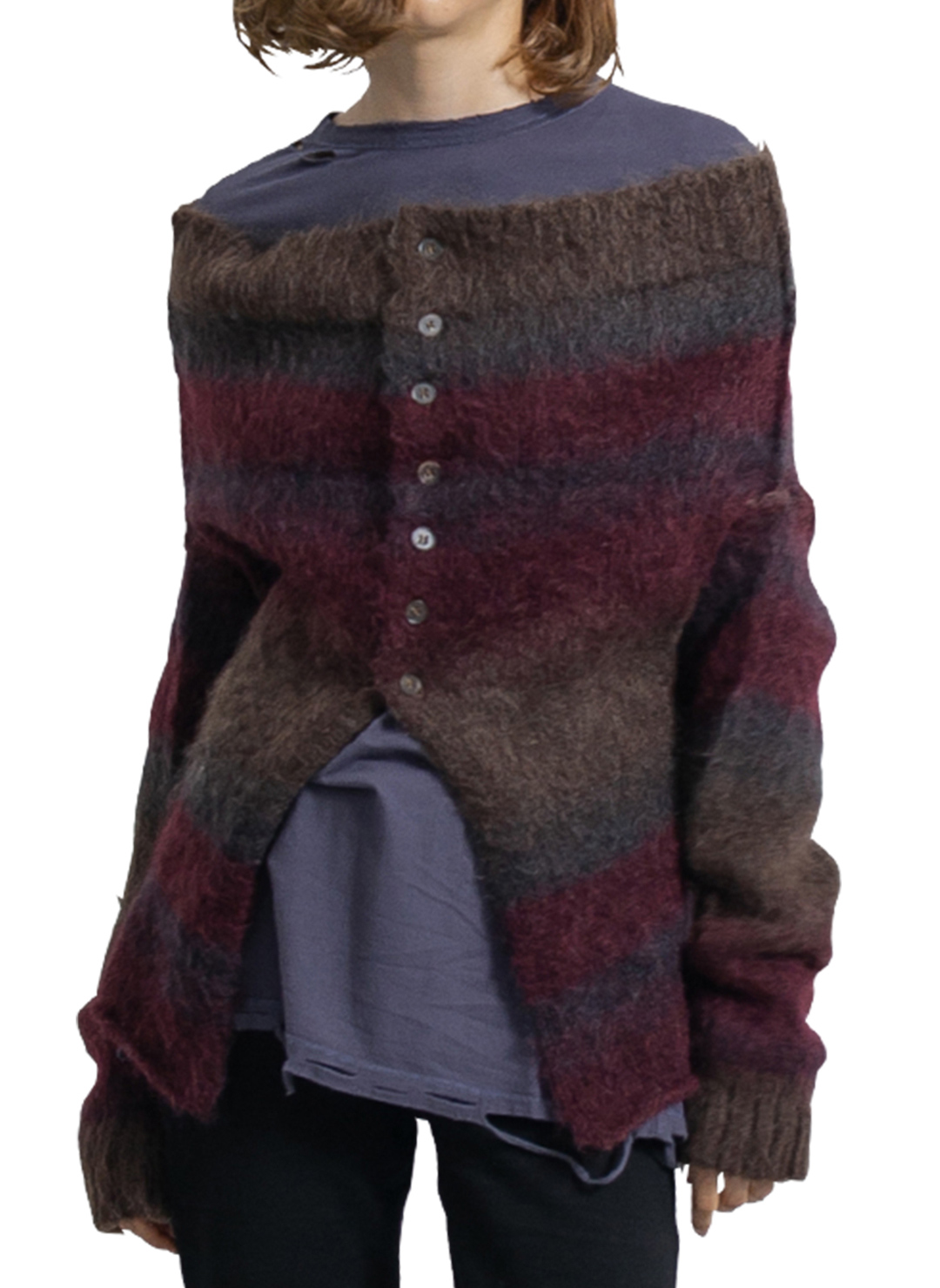 Multiple Knit 詳細画像 Brown 1