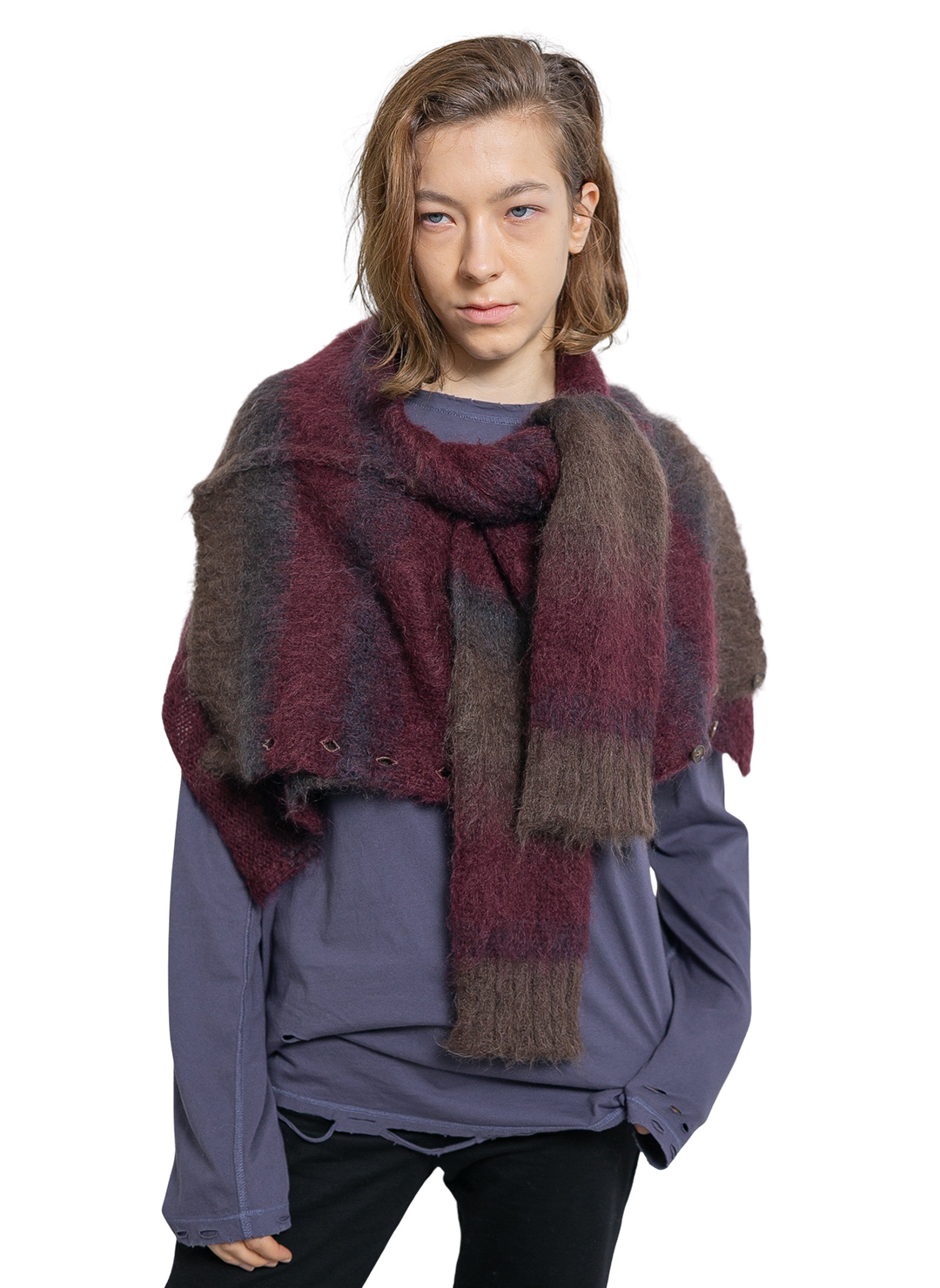 Multiple Knit 詳細画像 Brown 3