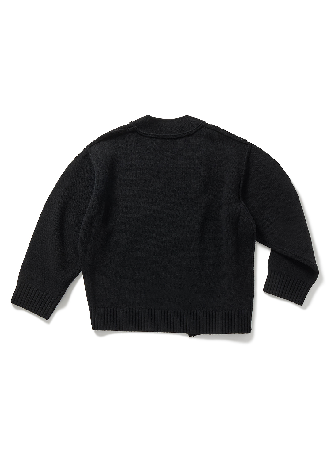 Bulk Knit Cardigan 詳細画像 Black 2