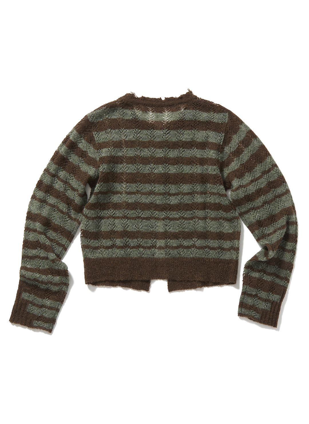 perverzeニット Thick Stripe Knit Cardigan/Brown｜PERVERZE | パーバーズの公式