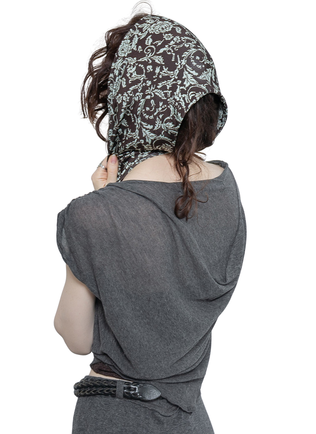 Remade Draped T-Shirt 詳細画像 Gray 2
