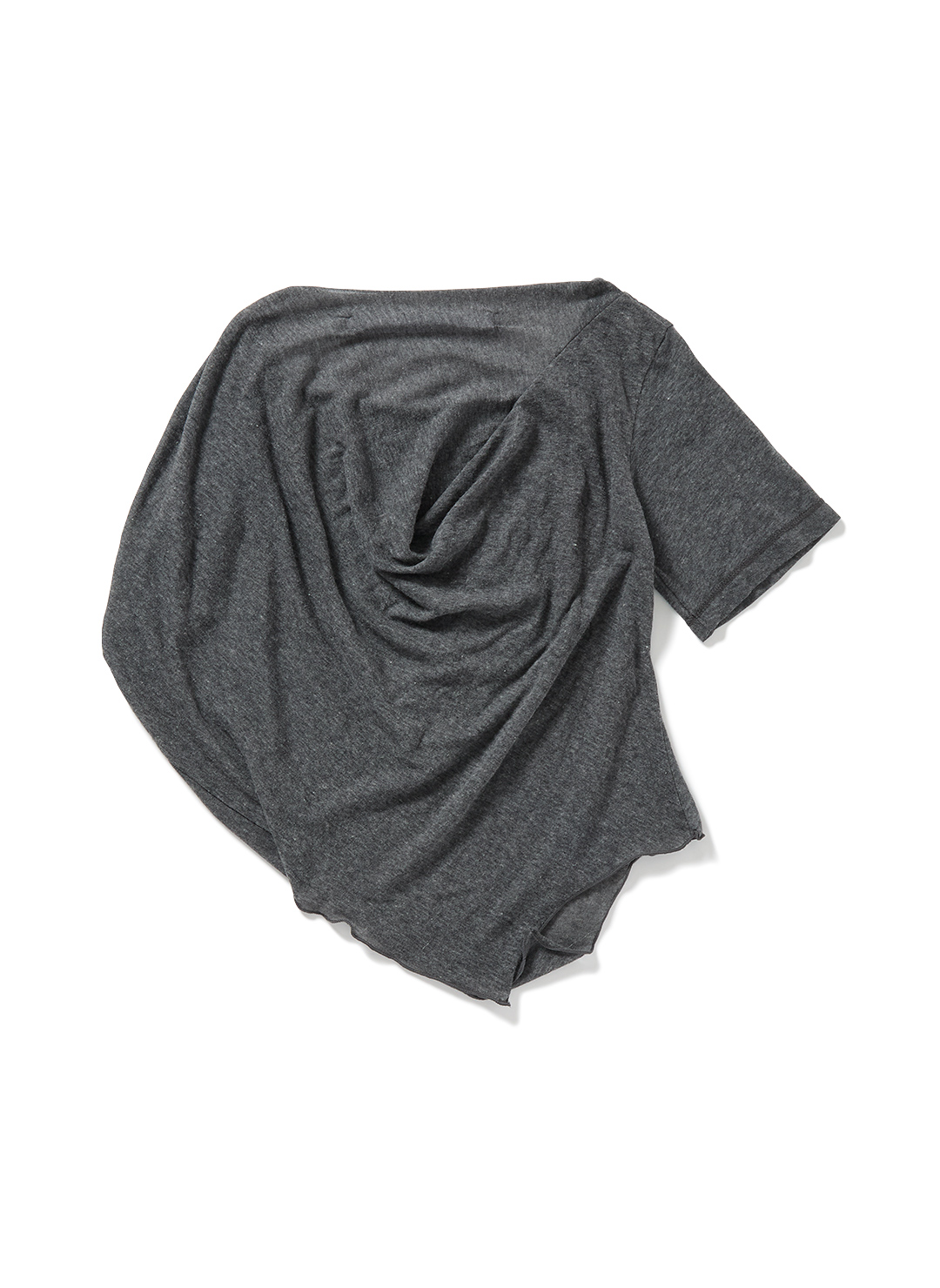 Remade Draped T-Shirt 詳細画像 Gray 2
