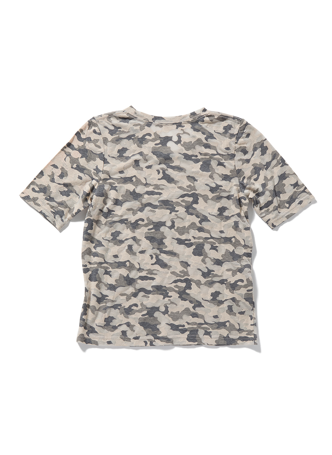 Paneled Fitted T-Shirt 詳細画像 Beige 2