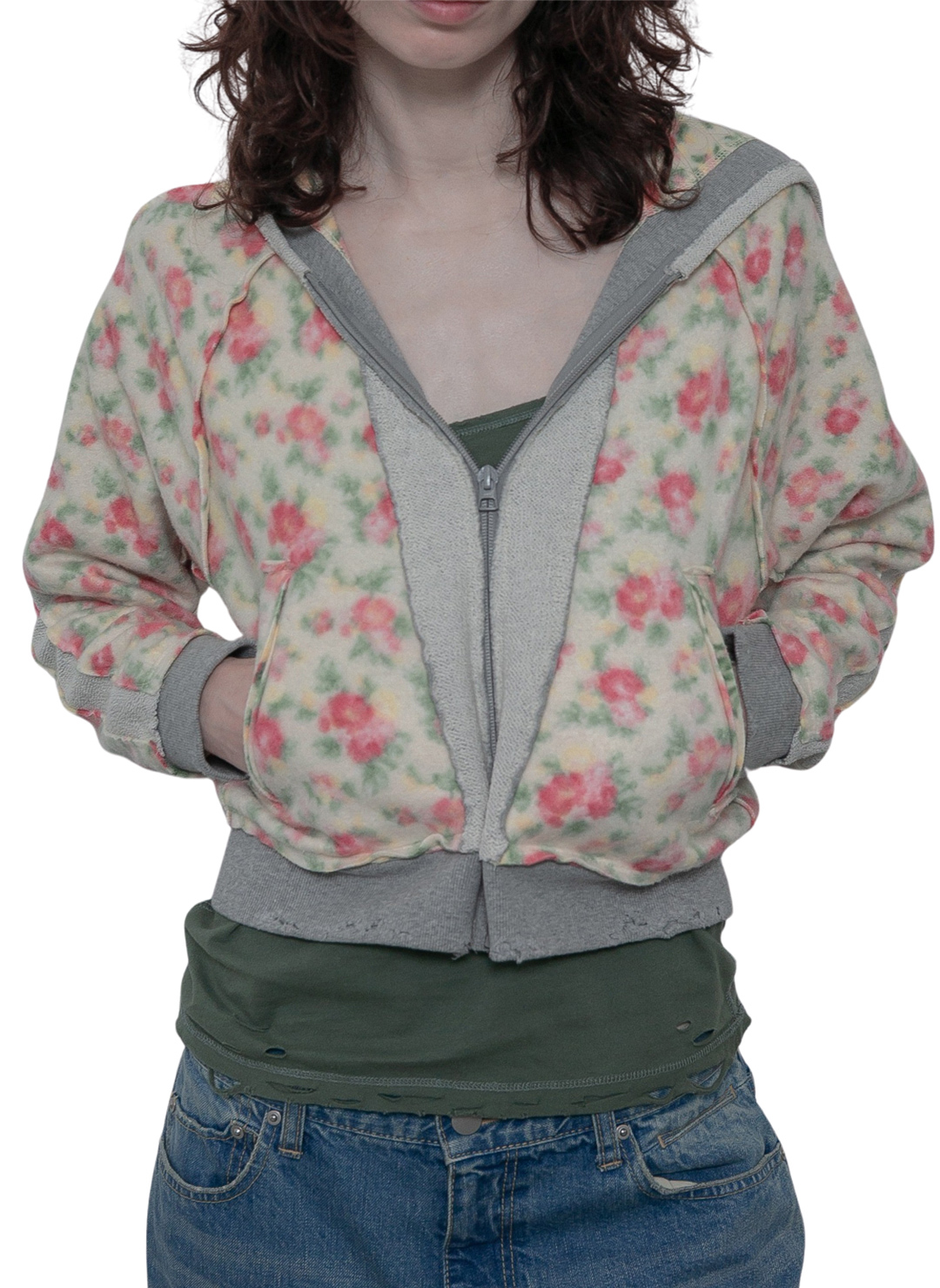 Floral Hoodie
