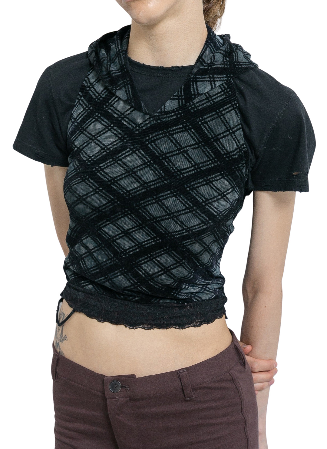 Hood Open-Back Top