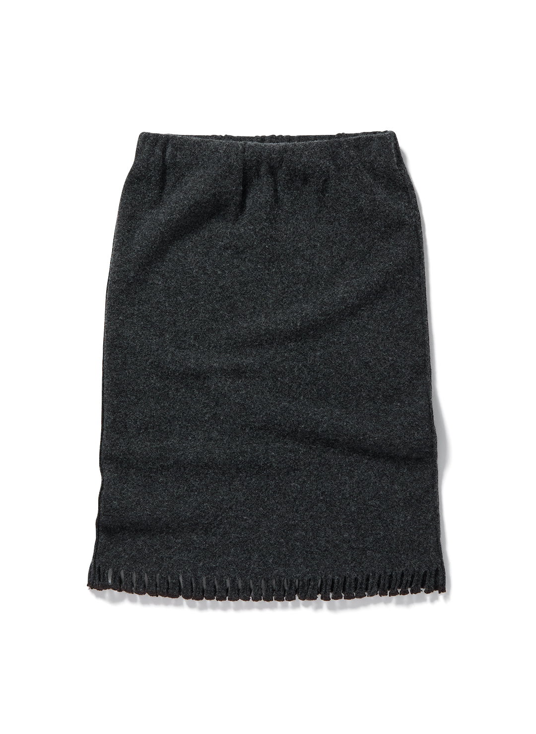 Mini Fringe Knit Skirt