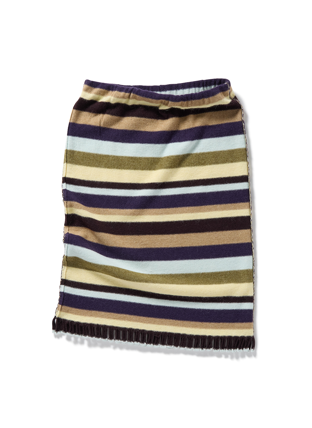 Mini Fringe Knit Skirt 詳細画像 Mix 1