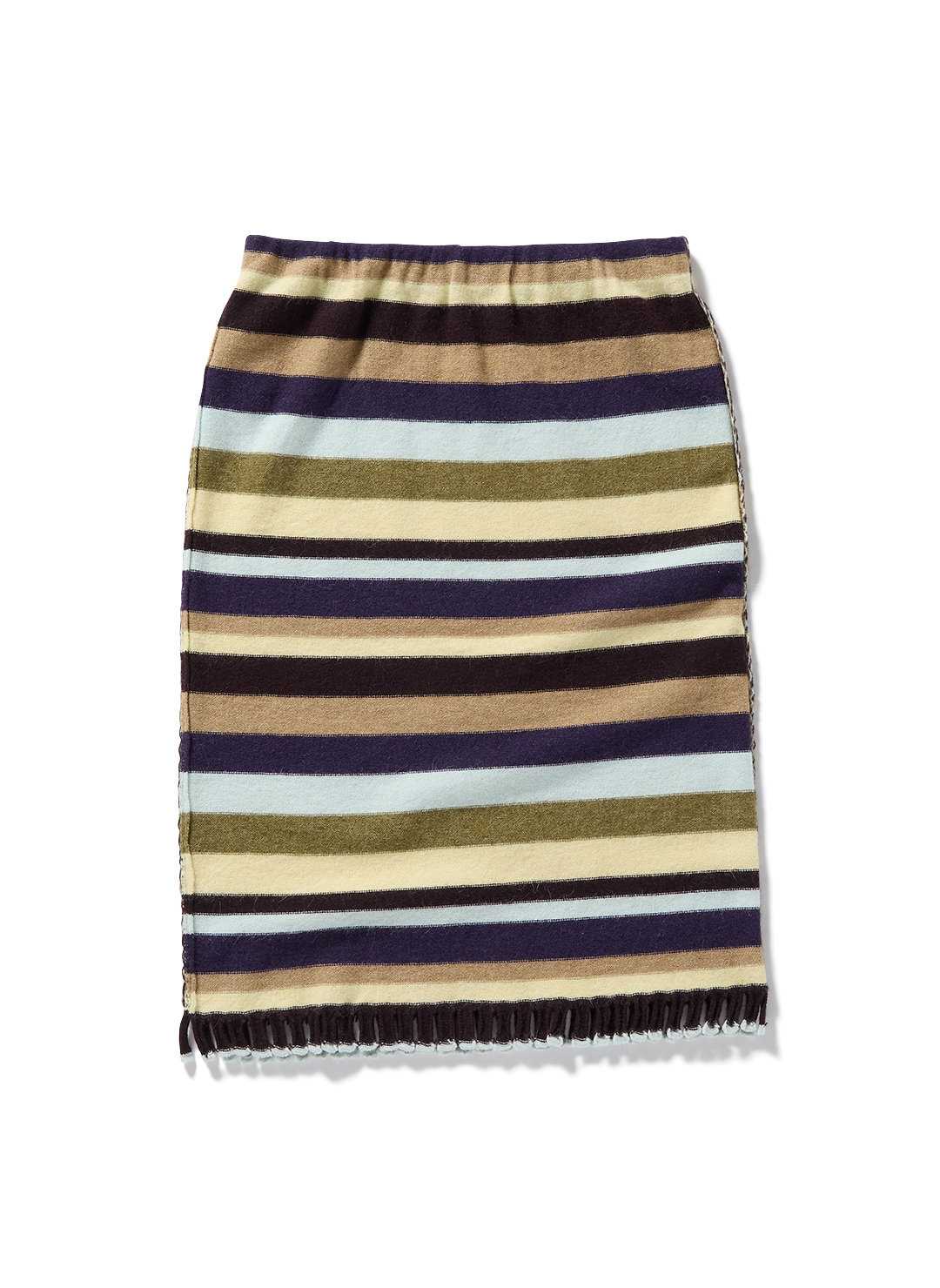 Mini Fringe Knit Skirt 詳細画像 Mix 2