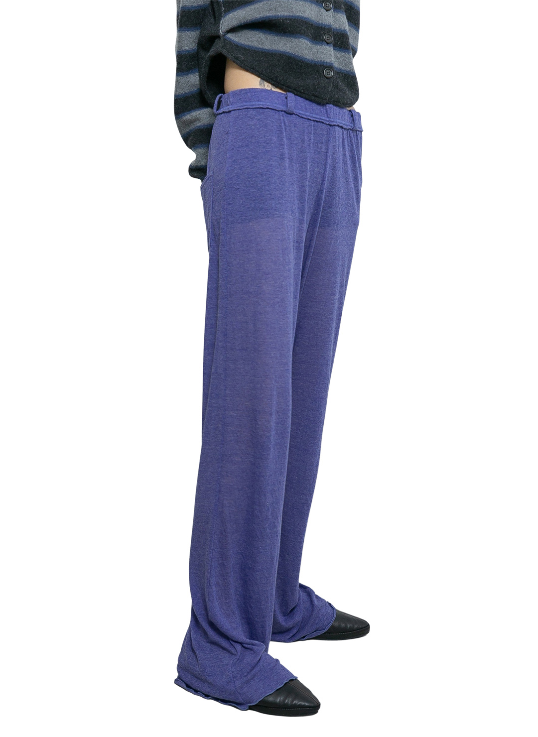 Sheer Jersey Long Pants 詳細画像 Blue 1