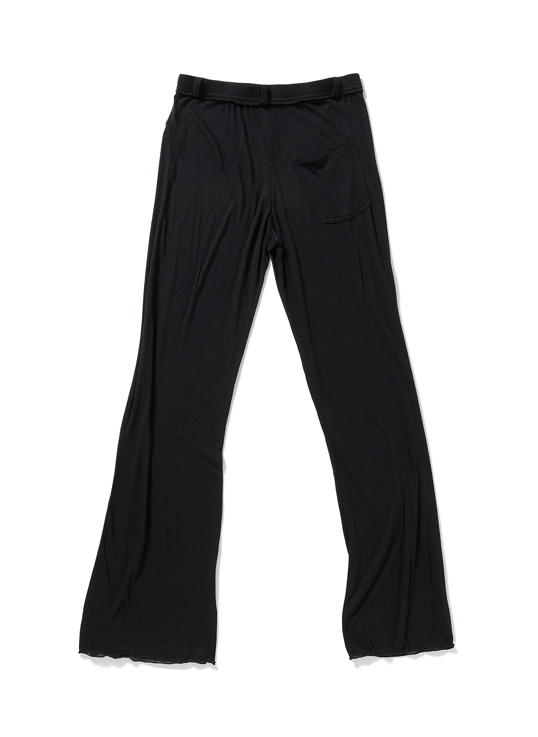Sheer Jersey Long Pants 詳細画像 Black 2