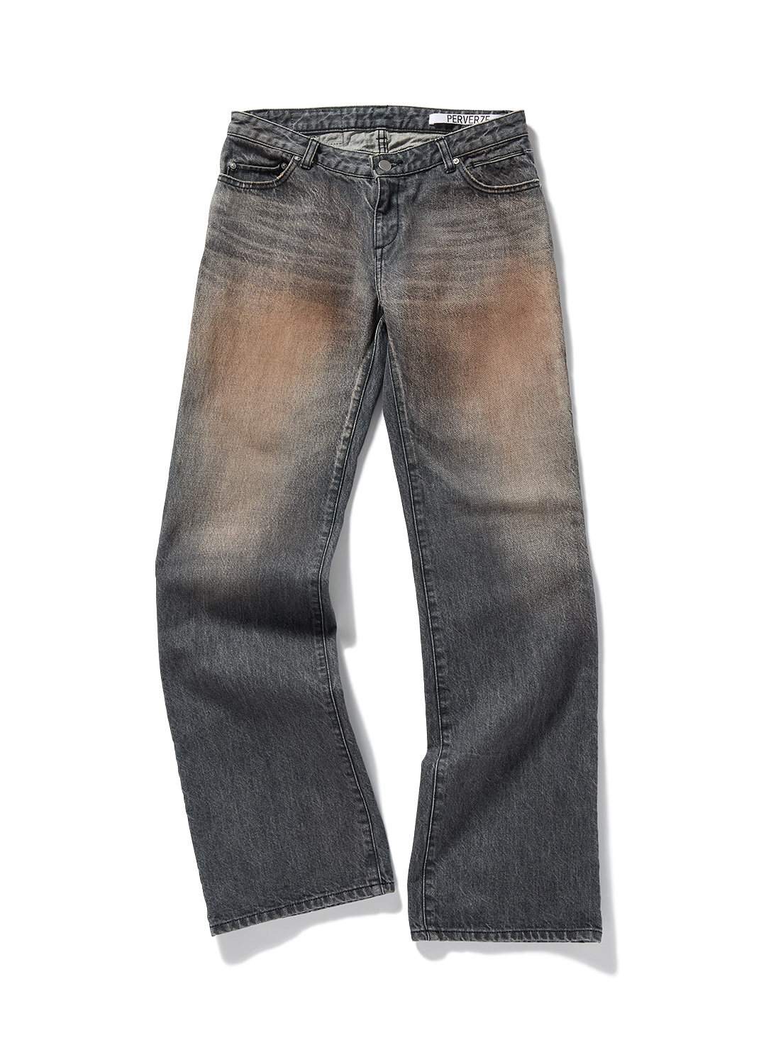 Low-Rise Slim-Wide Denim 