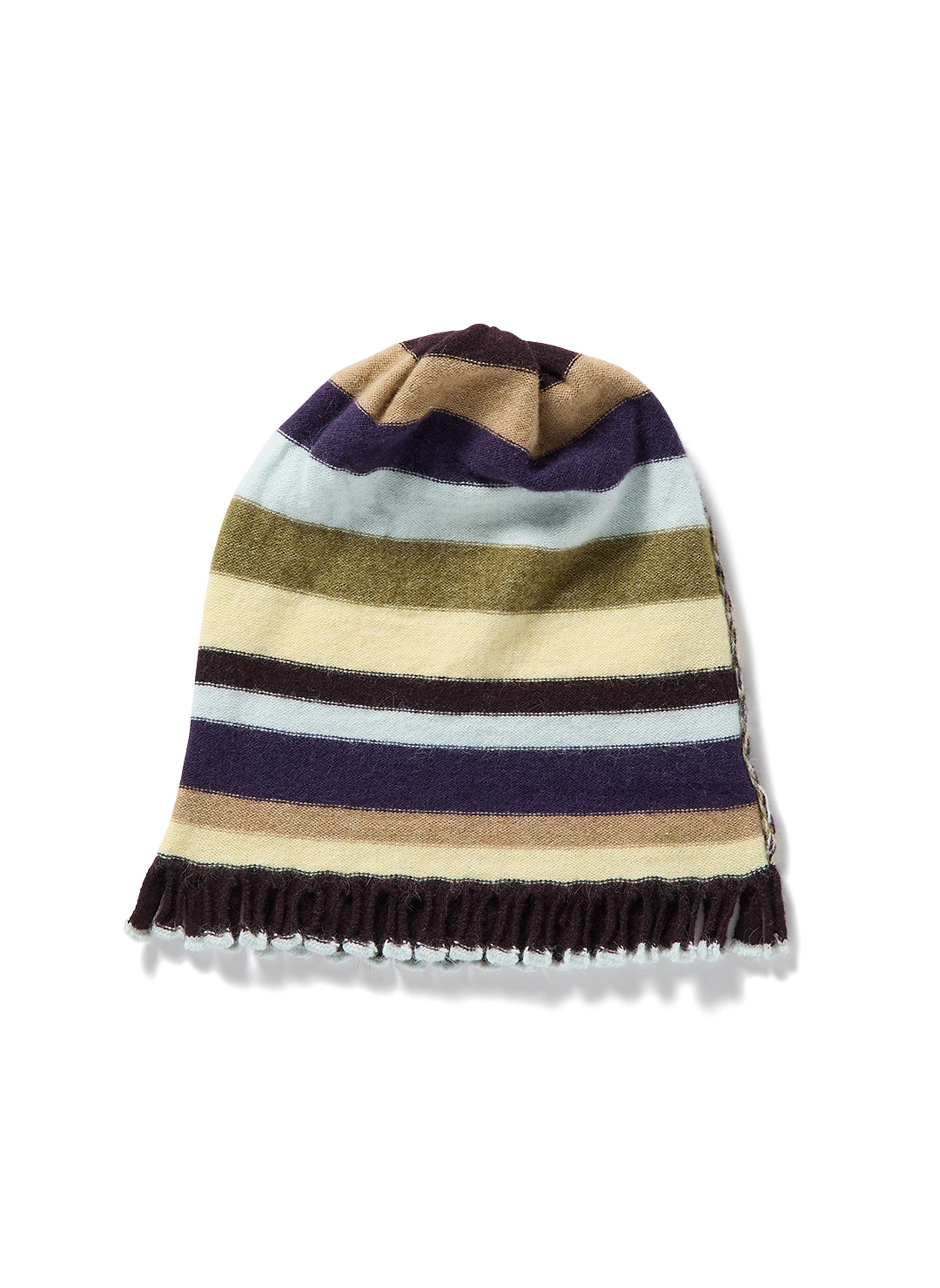 Mini Fringe Knit Cap 詳細画像 Mix 1