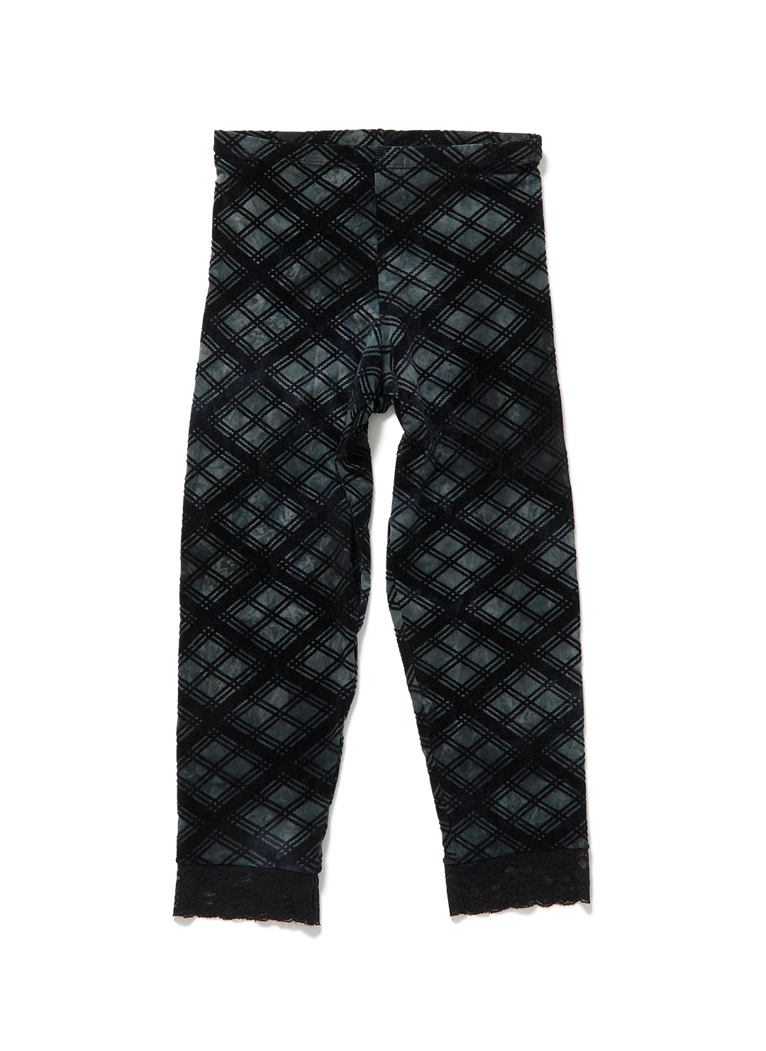 Lace-Trim Mid-Calf Shorts 