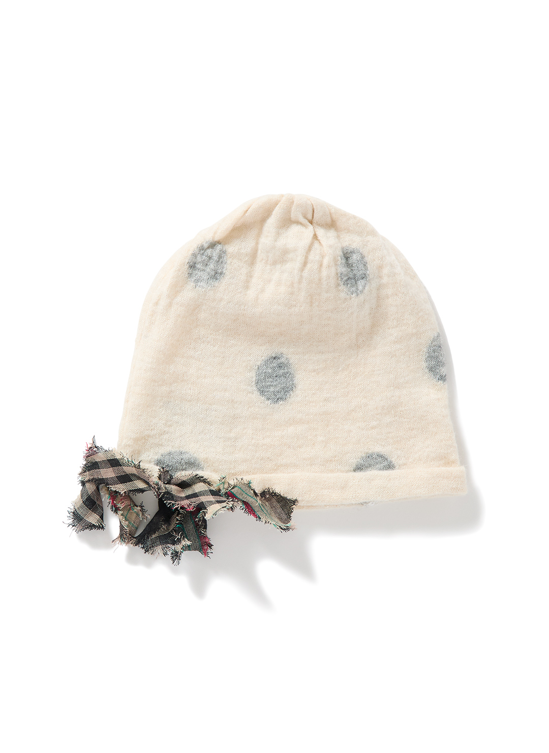 Jacquard Dot Knit Cap