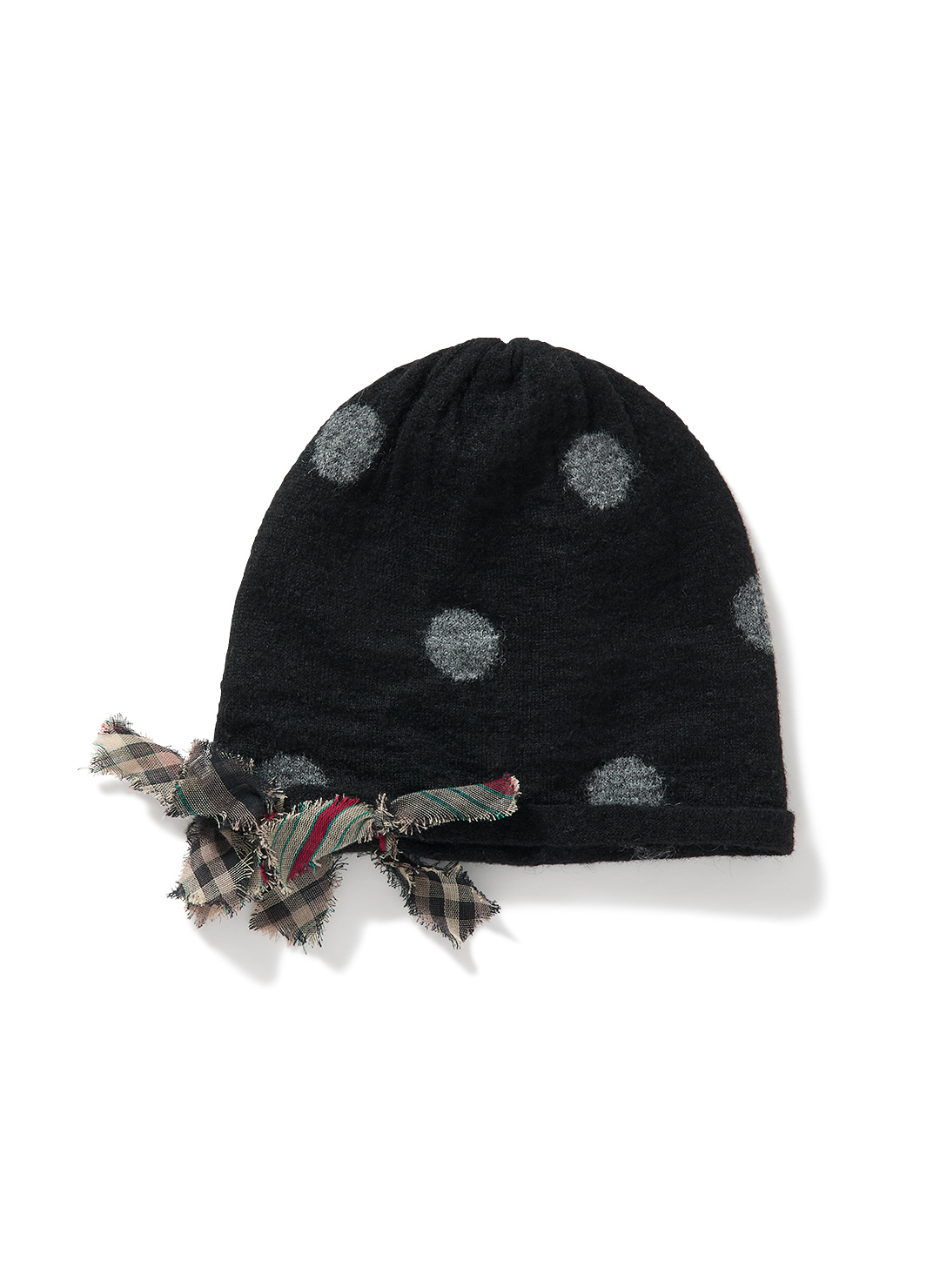 Jacquard Dot Knit Cap